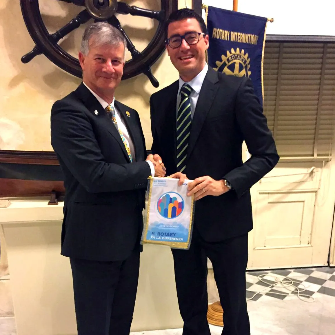 Addressing Rotary Youth Leadership